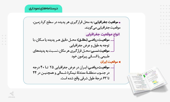 محتوای آموزشی و پوشش مطالب کتاب جغرافی کنکور لقمه مهروماه