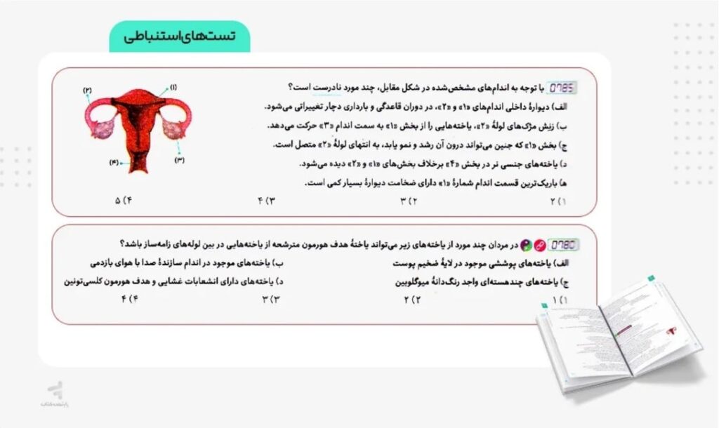 آی کیو زیست یازدهم چه تعداد و چه نوع تست‌هایی دارد؟
