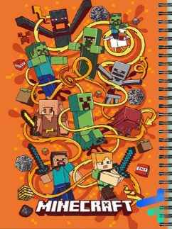 دفتر فانتزی طرح ماینکرافت minecraft
