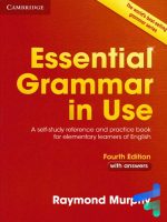 essential grammar in use 4th edition اسنشیال گرامر این یوز ویرایش چهارم