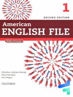 American English File 1 2nd امریکن انگلیش فایل 1 ویرایش دوم