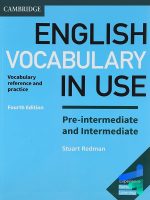 انگلیش وکبیولری این یوز english vocabulary in use pre-intermediate 4th Edition