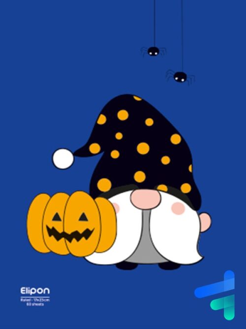 دفتر 40 برگ تک خط فانتزی کد 2151591 الیپون