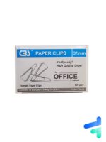 گیره کاغذ paper clips مدل 31 برند CBS