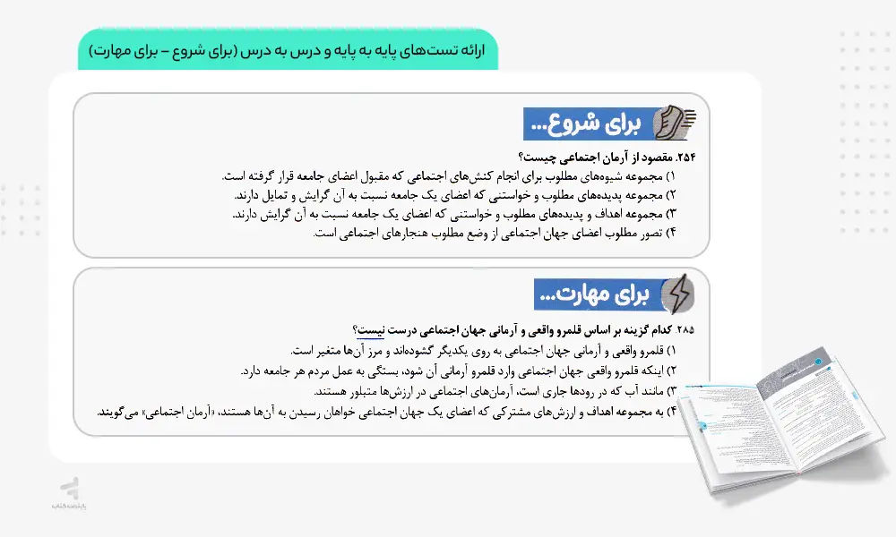 بانک تست کامل و استاندارد
