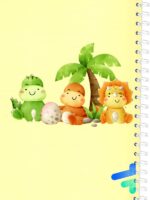 دفتر تک خط 40 برگ code 5402 برند Lopond