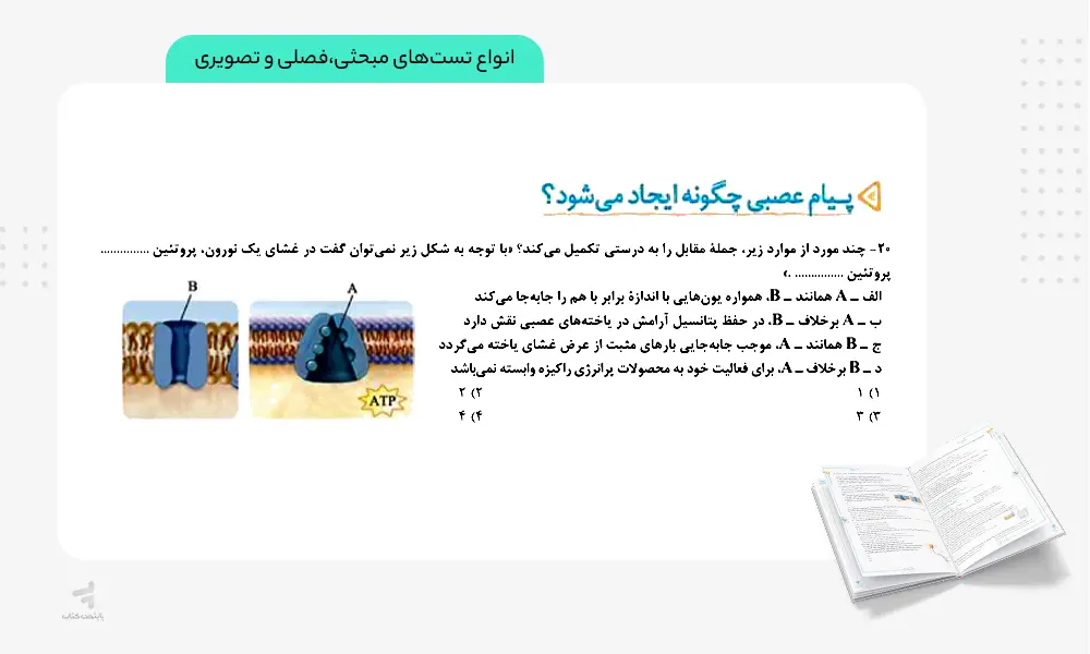 تست های مبحثی، فصلی و تصویری کتاب زیست یازدهم تست خیلی سبز