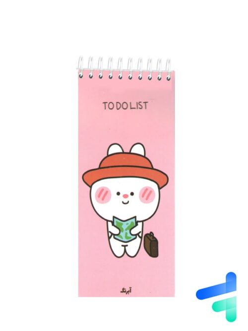 دفتر to do list طرح حیوانات کد 651409