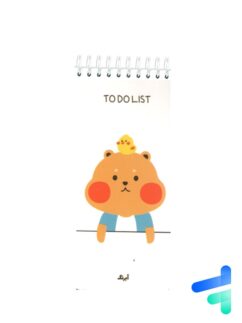 دفتر to do list طرح حیوانات کد 651411