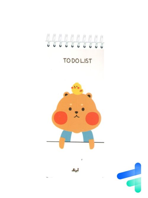 دفتر to do list طرح حیوانات کد 651411