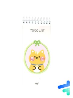 دفتر to do list طرح حیوانات کد 651405
