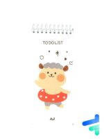 دفتر to do list طرح حیوانات کد 651410