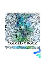 دفتر رنگ آمیزی 30 برگ بزرگسال برند پالت کد 25106