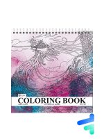 دفتر رنگ آمیزی 30 برگ بزرگسال برند پالت کد 25105