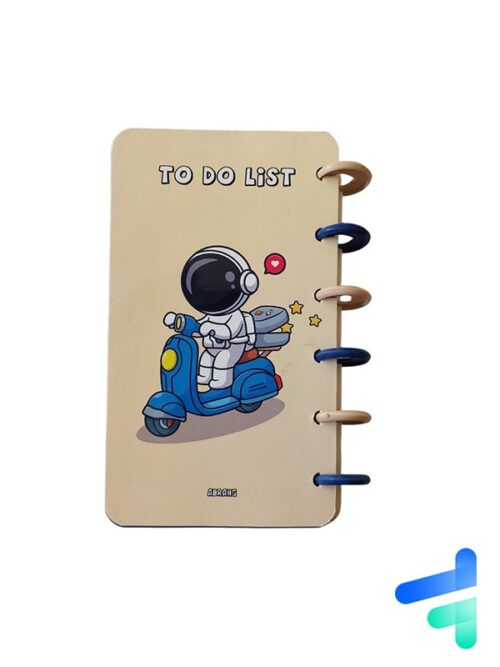 دفتر to do list طرح فضانورد کد 91606