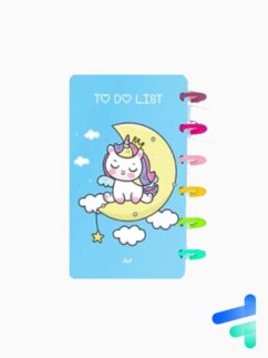 دفتر to do list طرح یونیکورن کد 91602