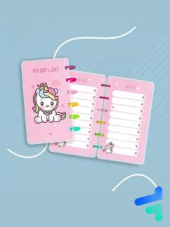دفتر to do list طرح یونیکورن کد 91608