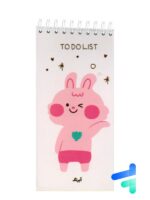 دفتر to do list طرح حیوانات کد 651419