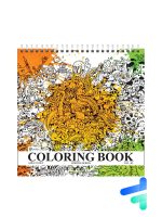 دفتر رنگ آمیزی 30 برگ بزرگسال برند پالت کد 25107