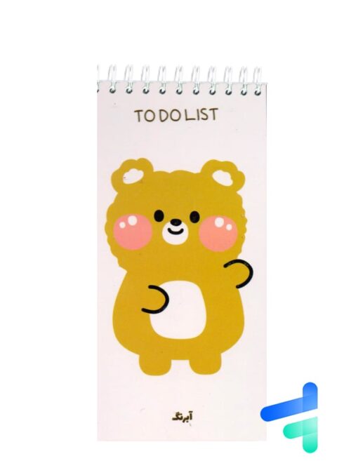 دفتر to do list طرح حیوانات کد 651428