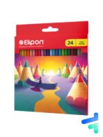 مداد رنگی 24 رنگ الیپون