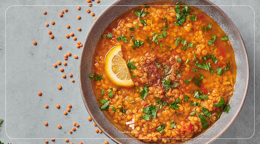 عدسی بمب فیبر و پروتئین برای کنکوری ها