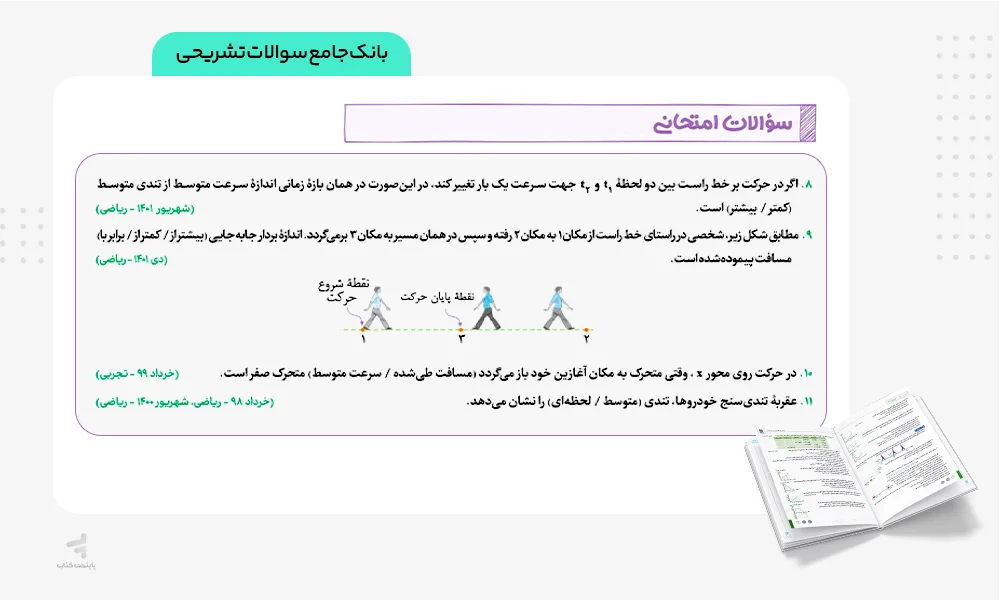 بانک جامع سوالات تشریحی بیست پک فیزیک دوازدهم تجربی