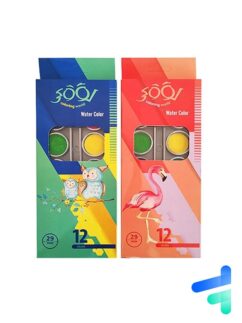 آبرنگ 12 رنگ برند لوکی looky