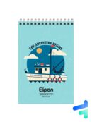 دفتر یادداشت 100 برگ الیپون کد 2611355