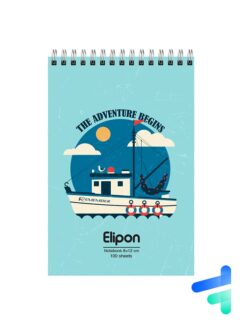 دفتر یادداشت 100 برگ الیپون کد 2611355