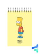 دفتر یادداشت 80 برگ الیپون کد 2621368