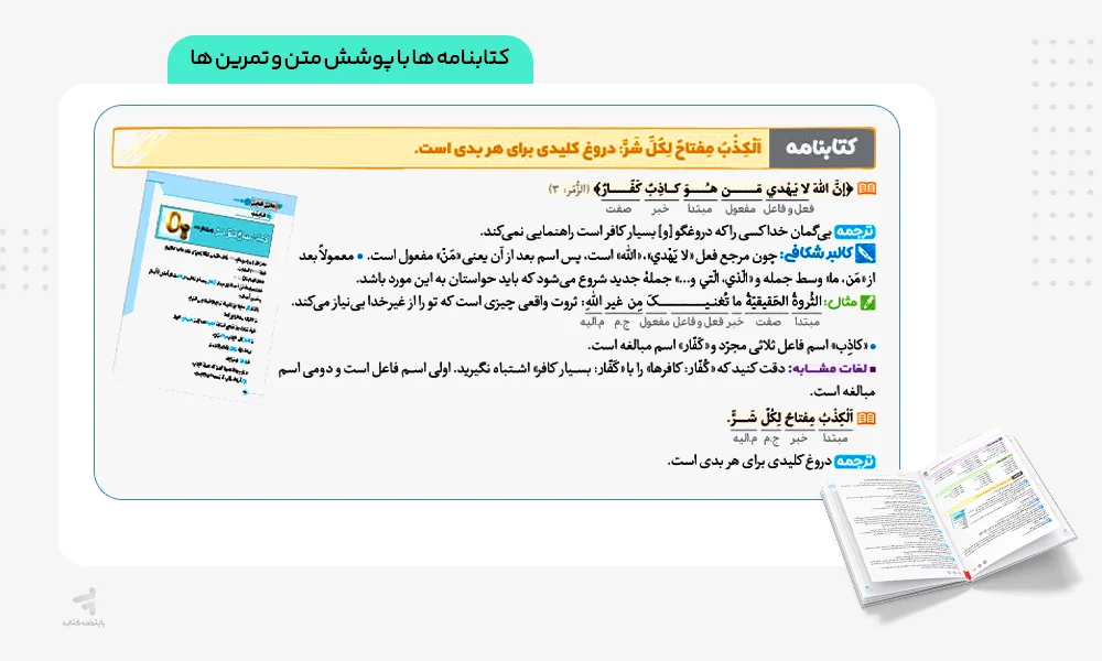 کتابنامه بیست پک عربی یازدهم
