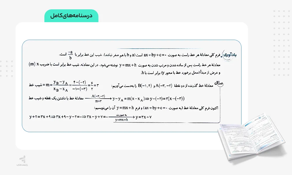 درسنامه های موج 20 ریاضی یازدهم تجربی نشرالگو