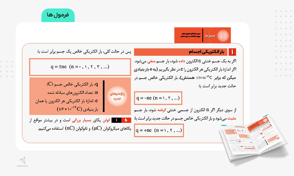فرمولهای زودپز فیزیک یازدهم تجربی