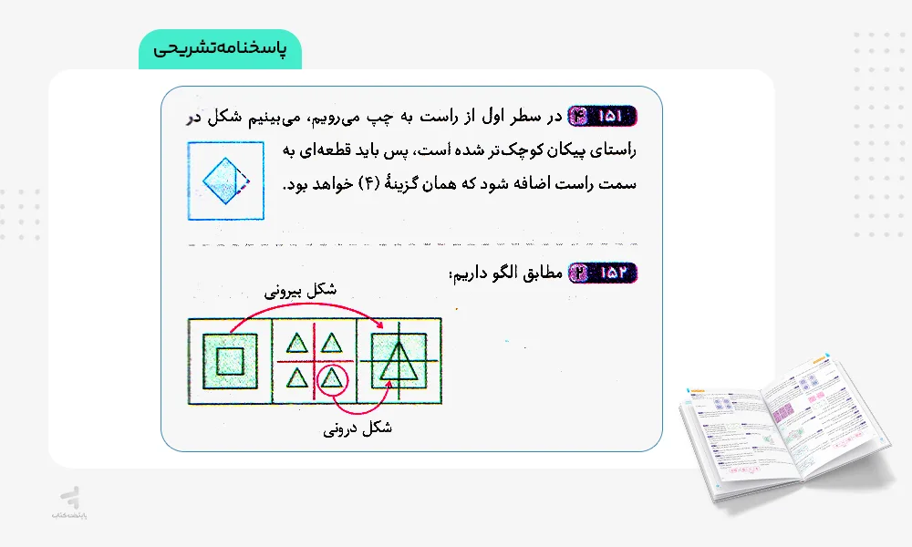 پاسخنامه تشریحی تیزهوشان نهم IQ گاج