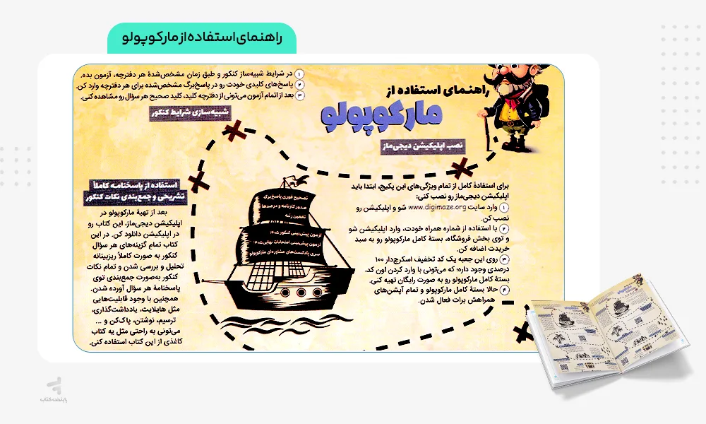 راهنمای استفاده از بسته شبیه ساز کنکور مارکوپولو رشته ریاضی