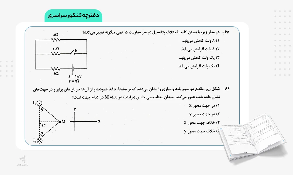 دفترچه کنکور سراسری بسته شبیه ساز کنکور مارکوپولو ریاضی