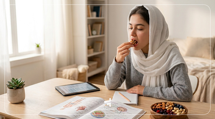 تغذیه و سبک زندگی در ماه آخر کنکور