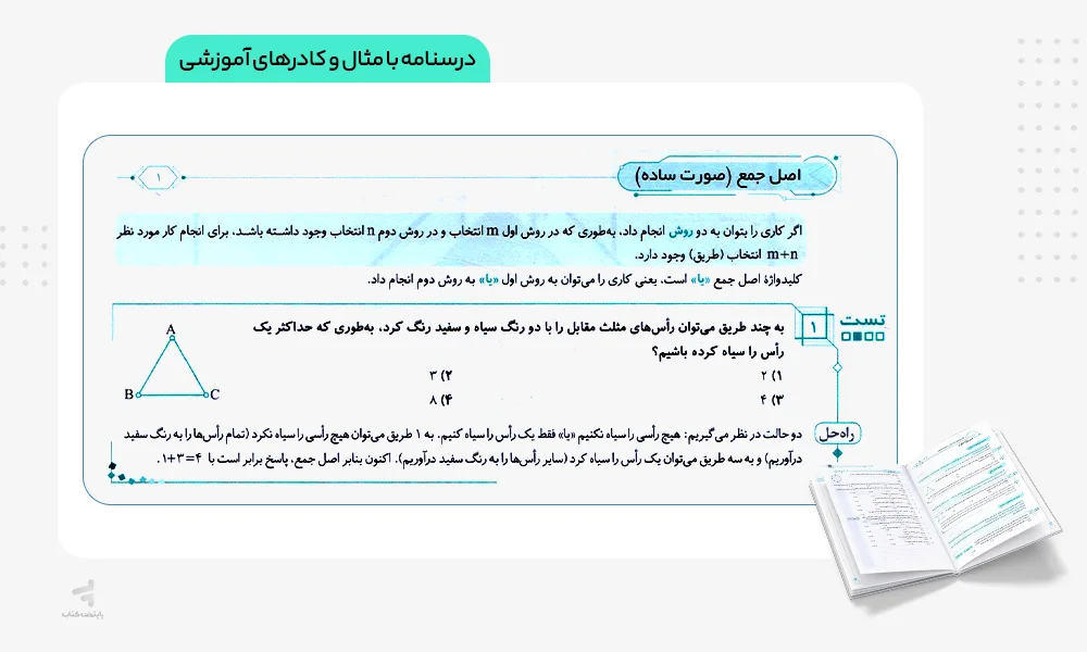 درسنامه ریاضی گسسته و آمار و احتمال جامع الگو