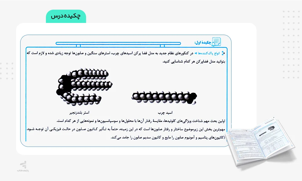چکیده درس شیمی دوازدهم سری تاک قلم چی