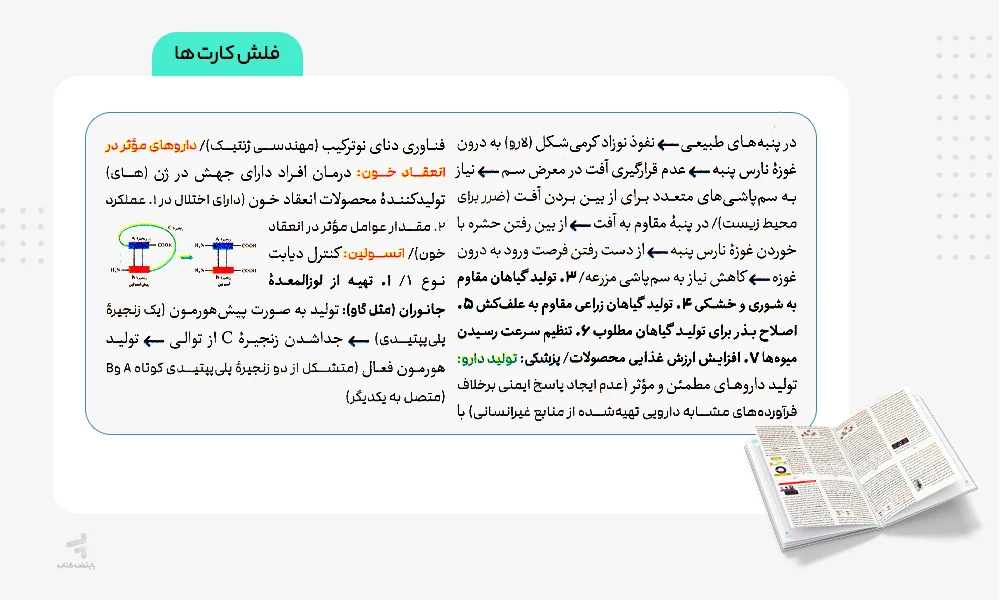 فلش کارت های بتمن زیست شناسی جامع